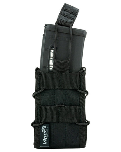 Black Coloured Viper Elite Mag Pouch on white background 