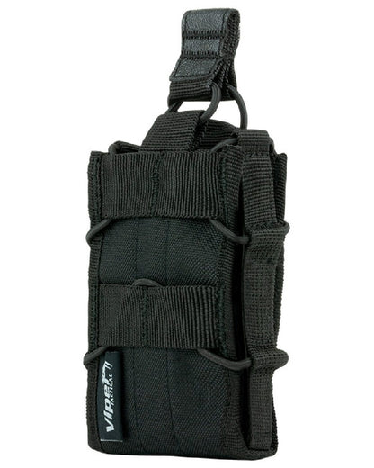 Black Coloured Viper Elite Mag Pouch on white background 