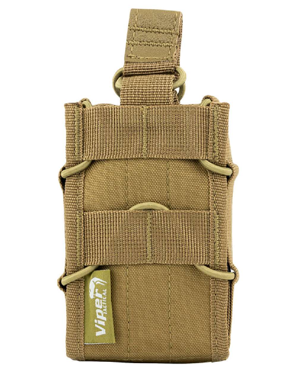 Coyote Coloured Viper Elite Mag Pouch on white background 