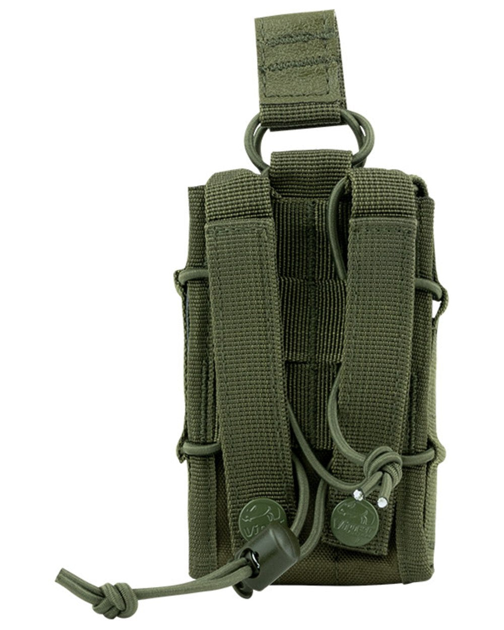 Green Coloured Viper Elite Mag Pouch on white background 