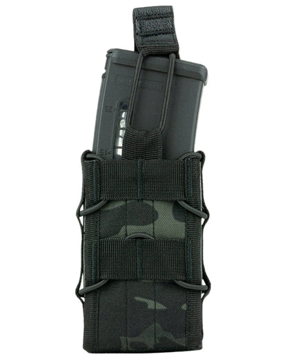 VCAM Black Coloured Viper Elite Mag Pouch on white background 