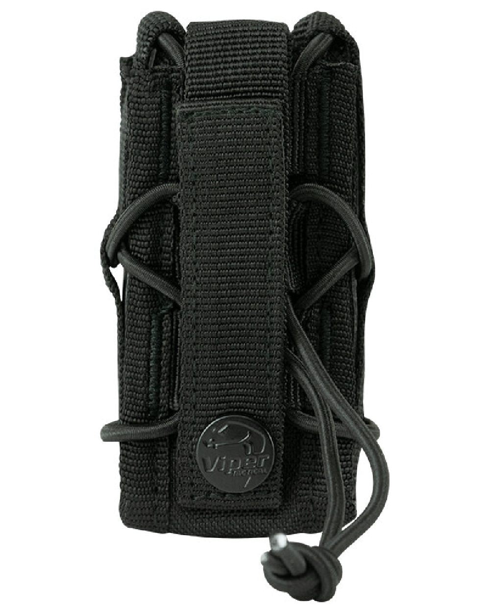 Black Coloured Viper Elite Pistol Mag Pouch on white background 