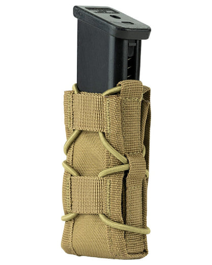 Coyote Coloured Viper Elite Pistol Mag Pouch on white background 