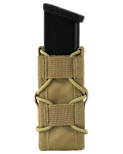 Coyote Coloured Viper Elite Pistol Mag Pouch on white background 