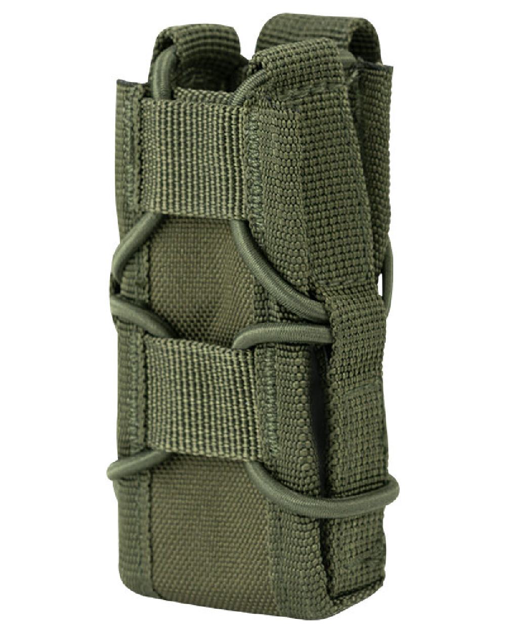 Green Coloured Viper Elite Pistol Mag Pouch on white background 