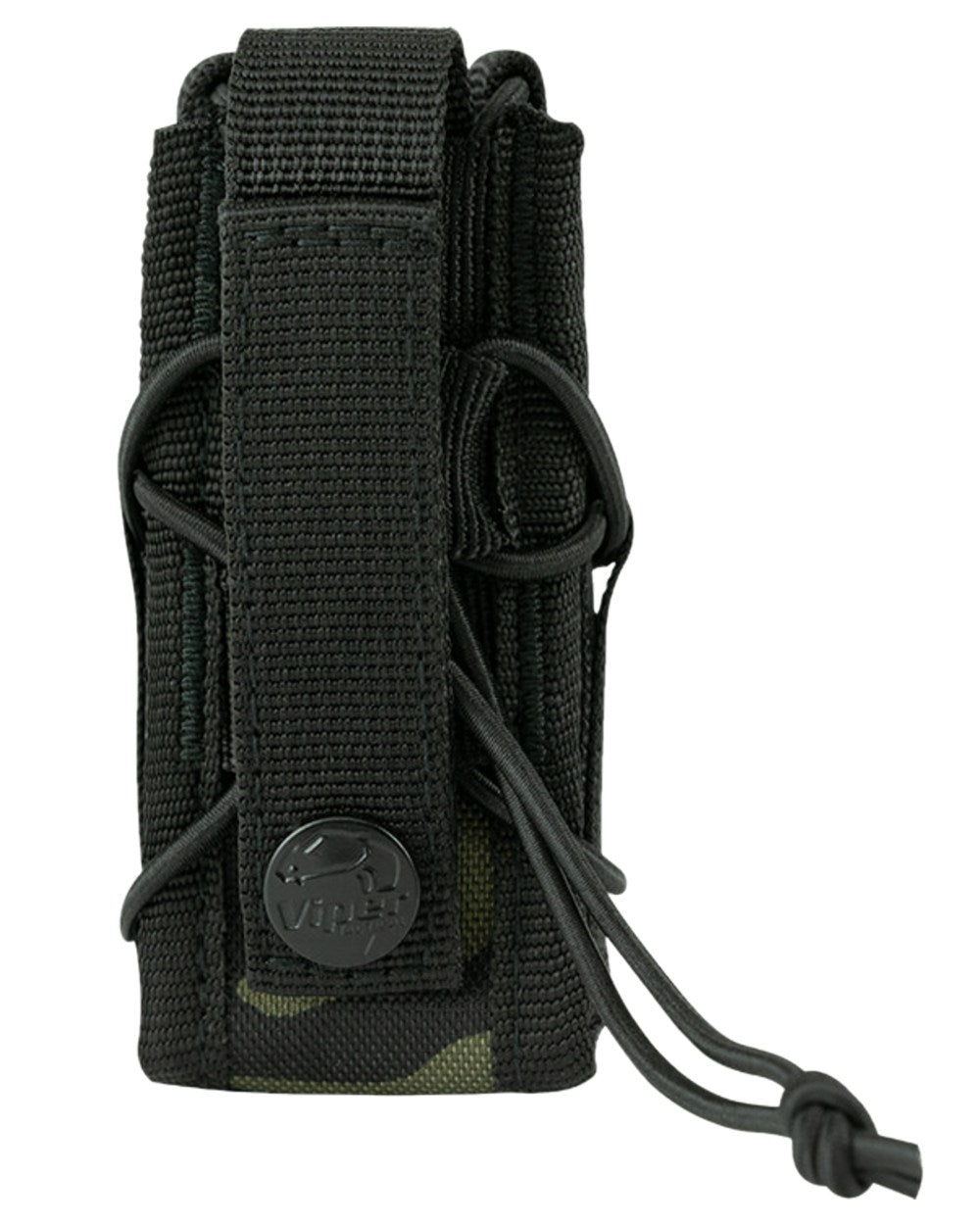 VCAM Black Coloured Viper Elite Pistol Mag Pouch on white background 