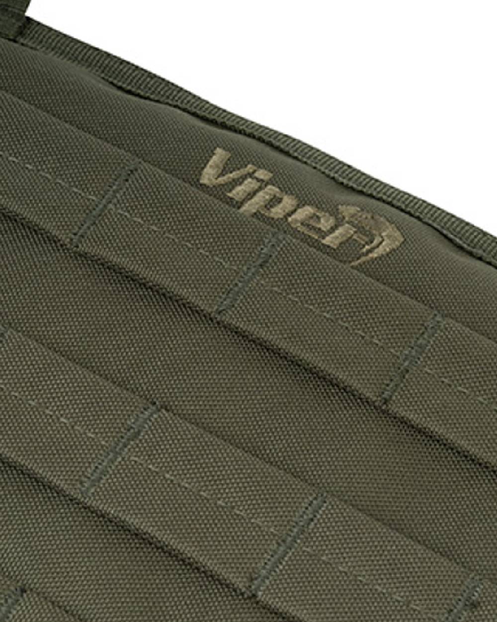 Green Coloured Viper Elite Waist Belt on white background 