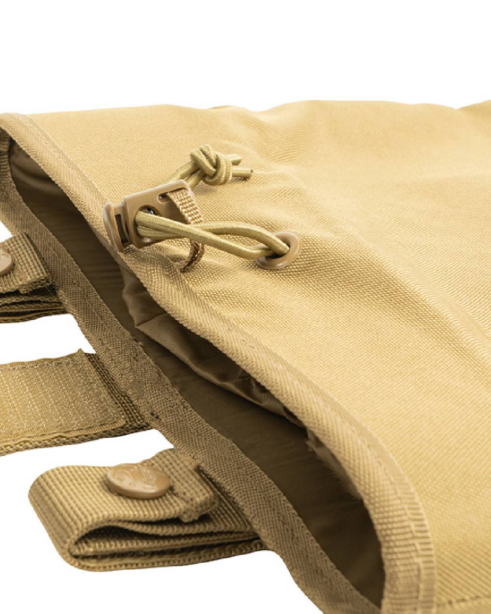 Coyote Coloured Viper Folding Dump Bag on white background 