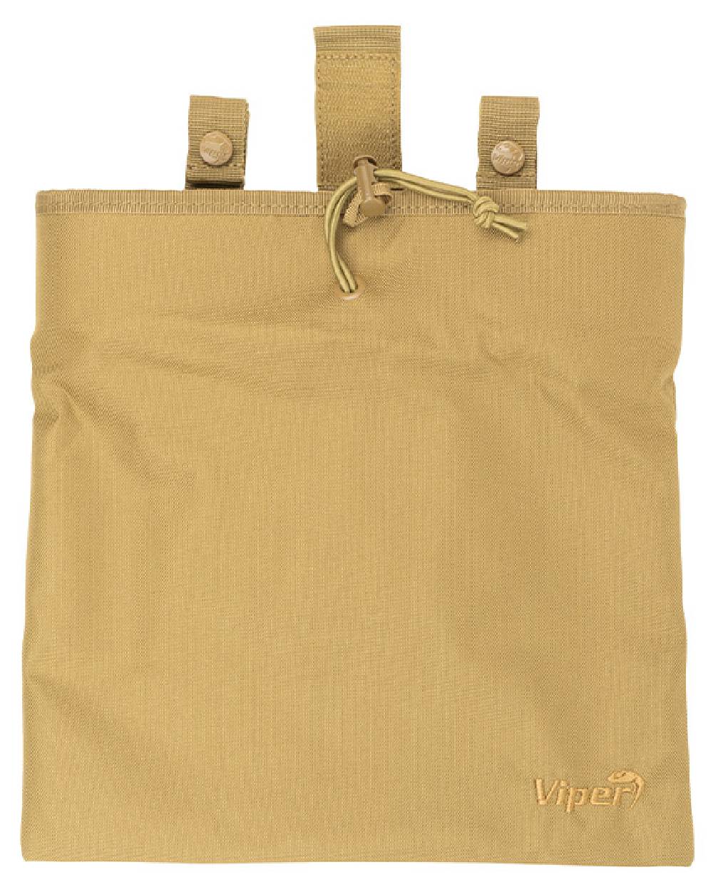 Coyote Coloured Viper Folding Dump Bag on white background 