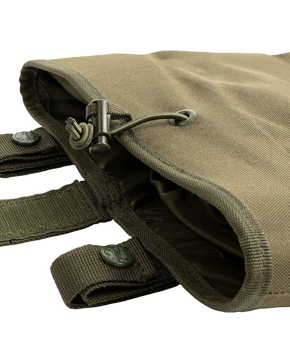 Green Coloured Viper Folding Dump Bag on white background 