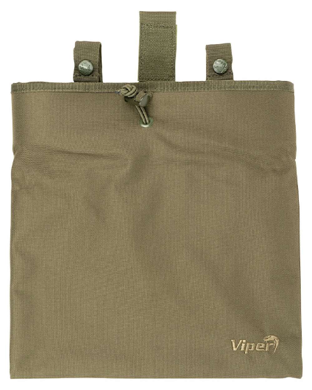 Green Coloured Viper Folding Dump Bag on white background 