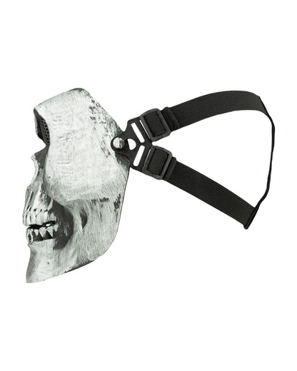 Viper Hardshell Face Mask Skull on white background