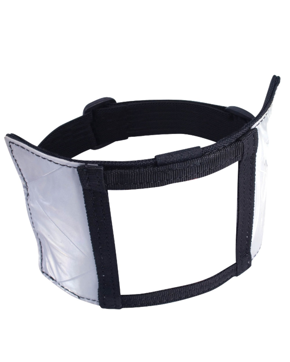 Black Coloured Viper ID Armband on white background 