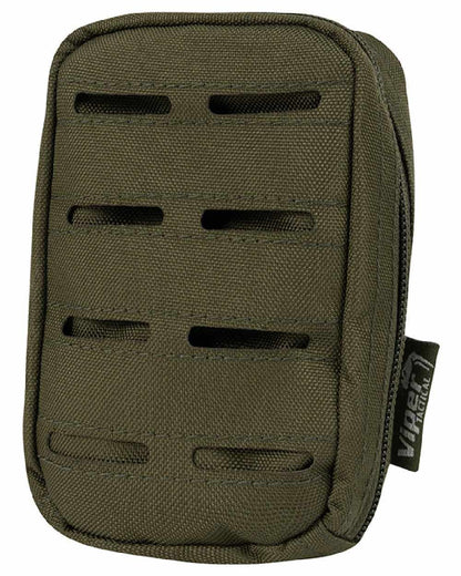 Green Coloured Viper Lazer Utility Pouch on white background 