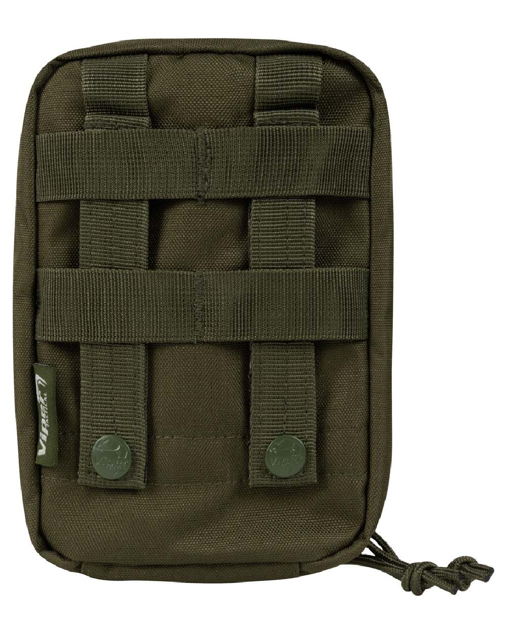 Green Coloured Viper Lazer Utility Pouch on white background 