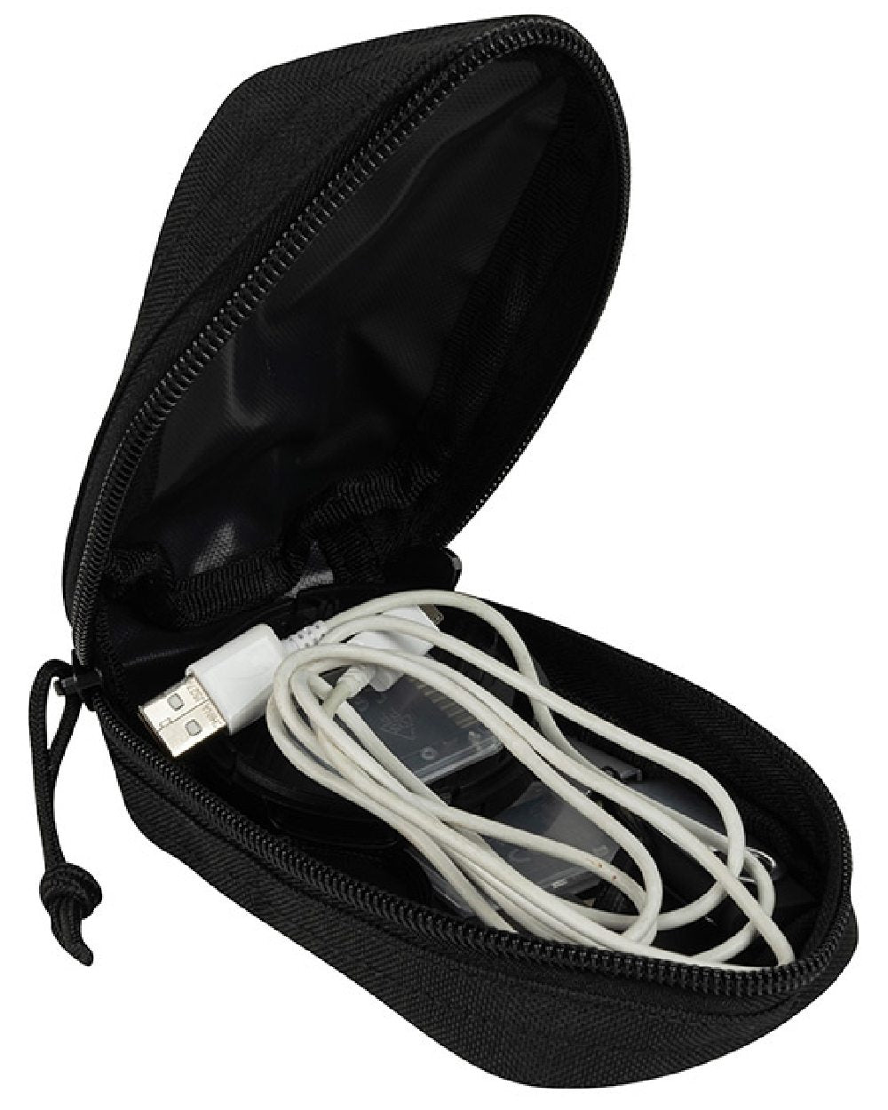 Black Coloured Viper Lazer Utility Pouch on white background 