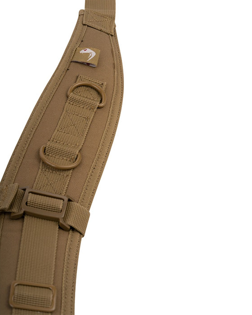 Coyote Coloured Viper Locking Harness on white background 