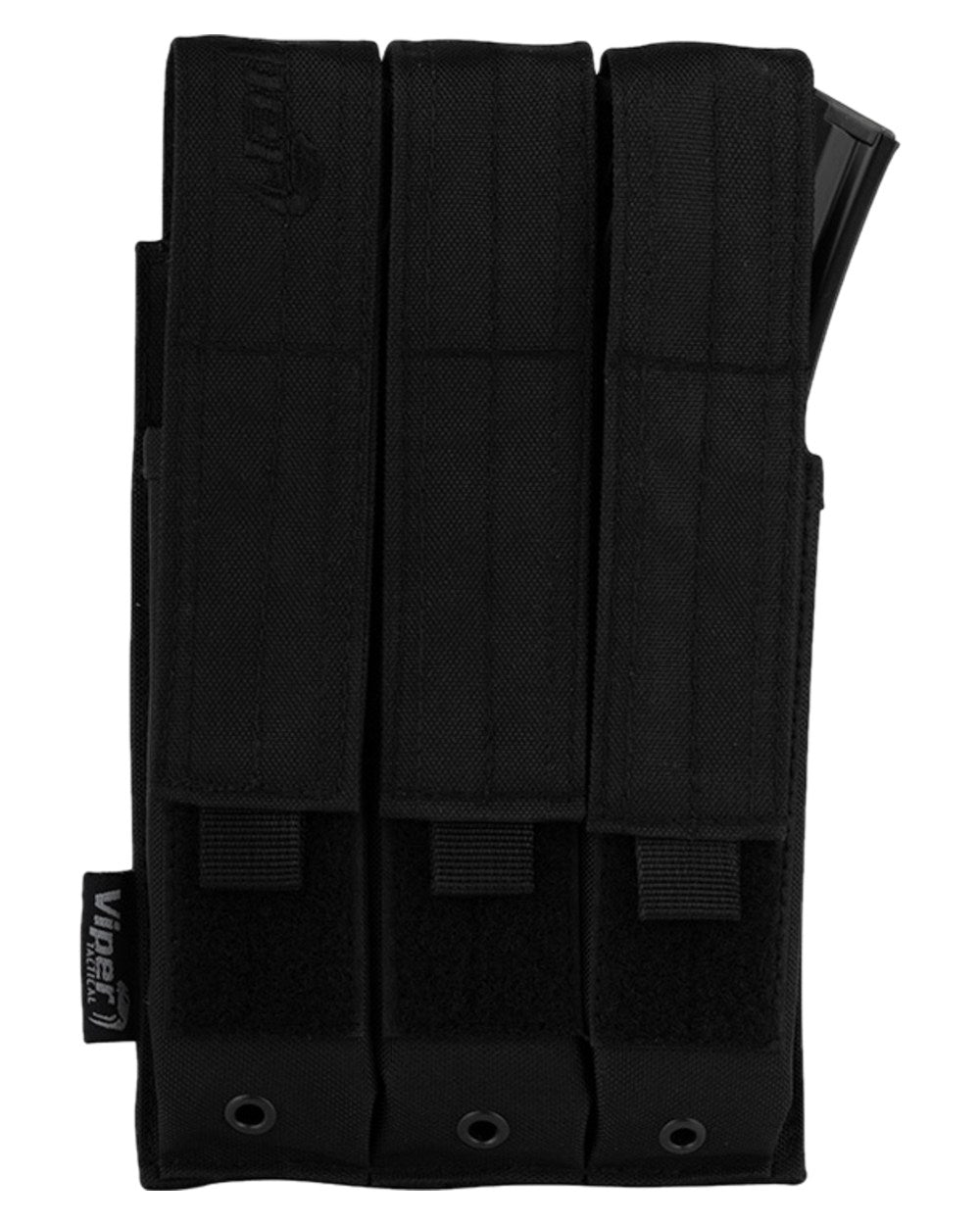 Black Coloured Viper MP5 Mag Pouch on white background 