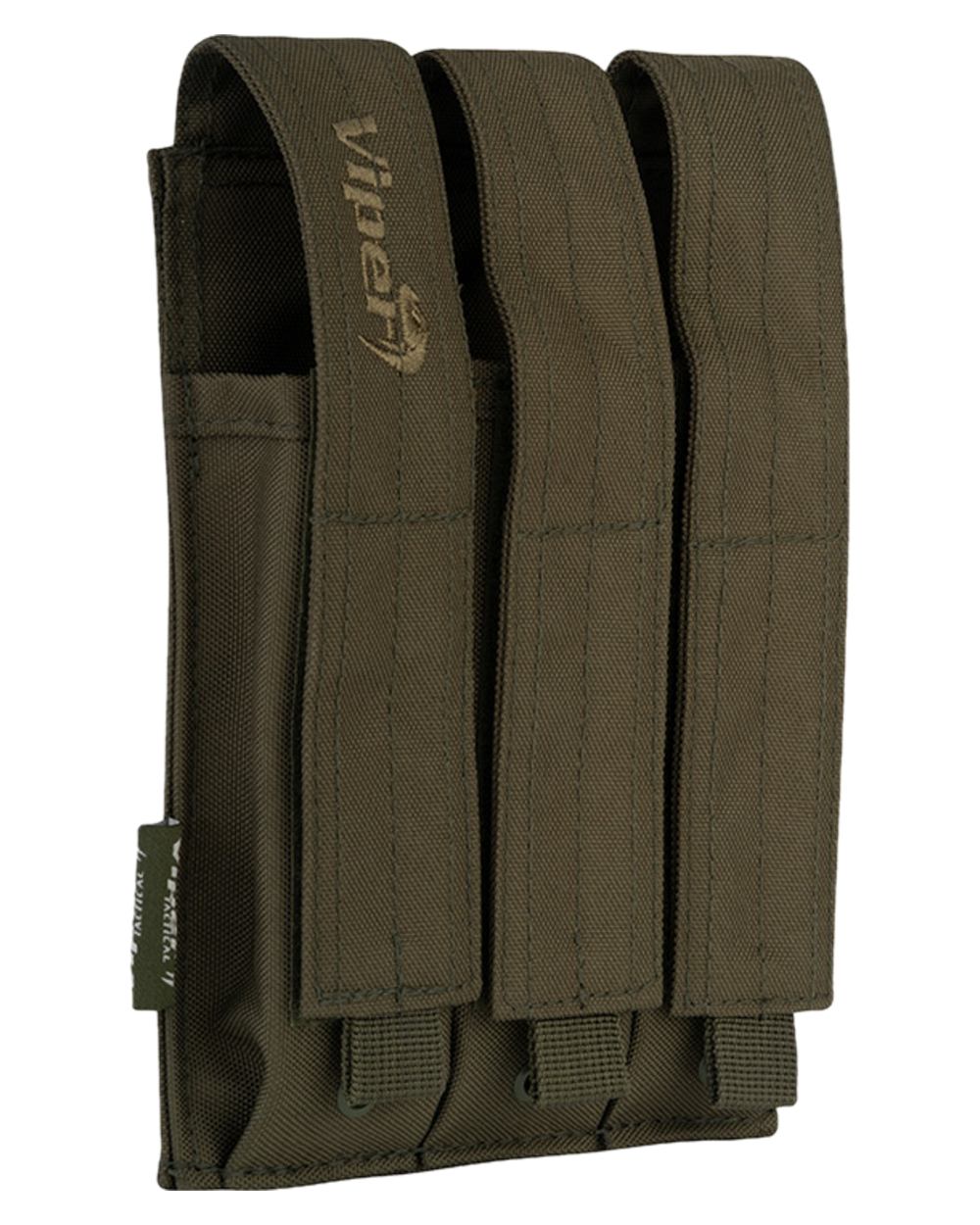 Green Coloured Viper MP5 Mag Pouch on white background 