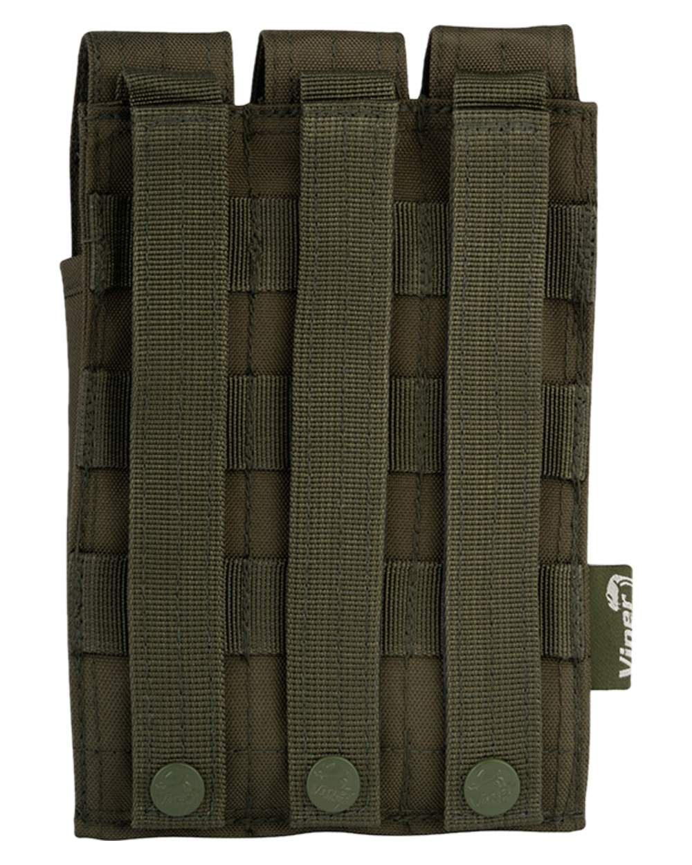 Green Coloured Viper MP5 Mag Pouch on white background 