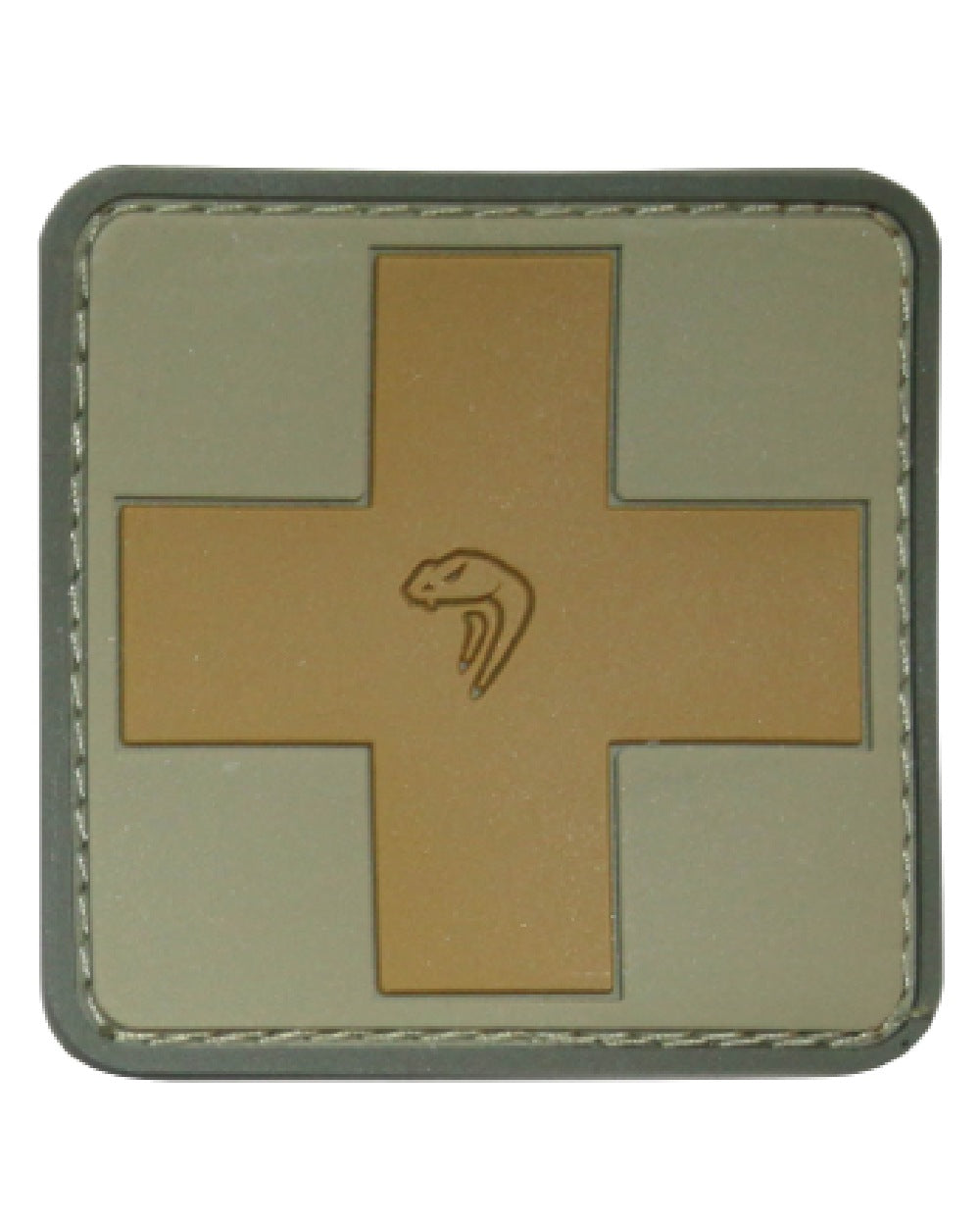 VCAM Coloured Viper Medic Rubber Patch on white background 