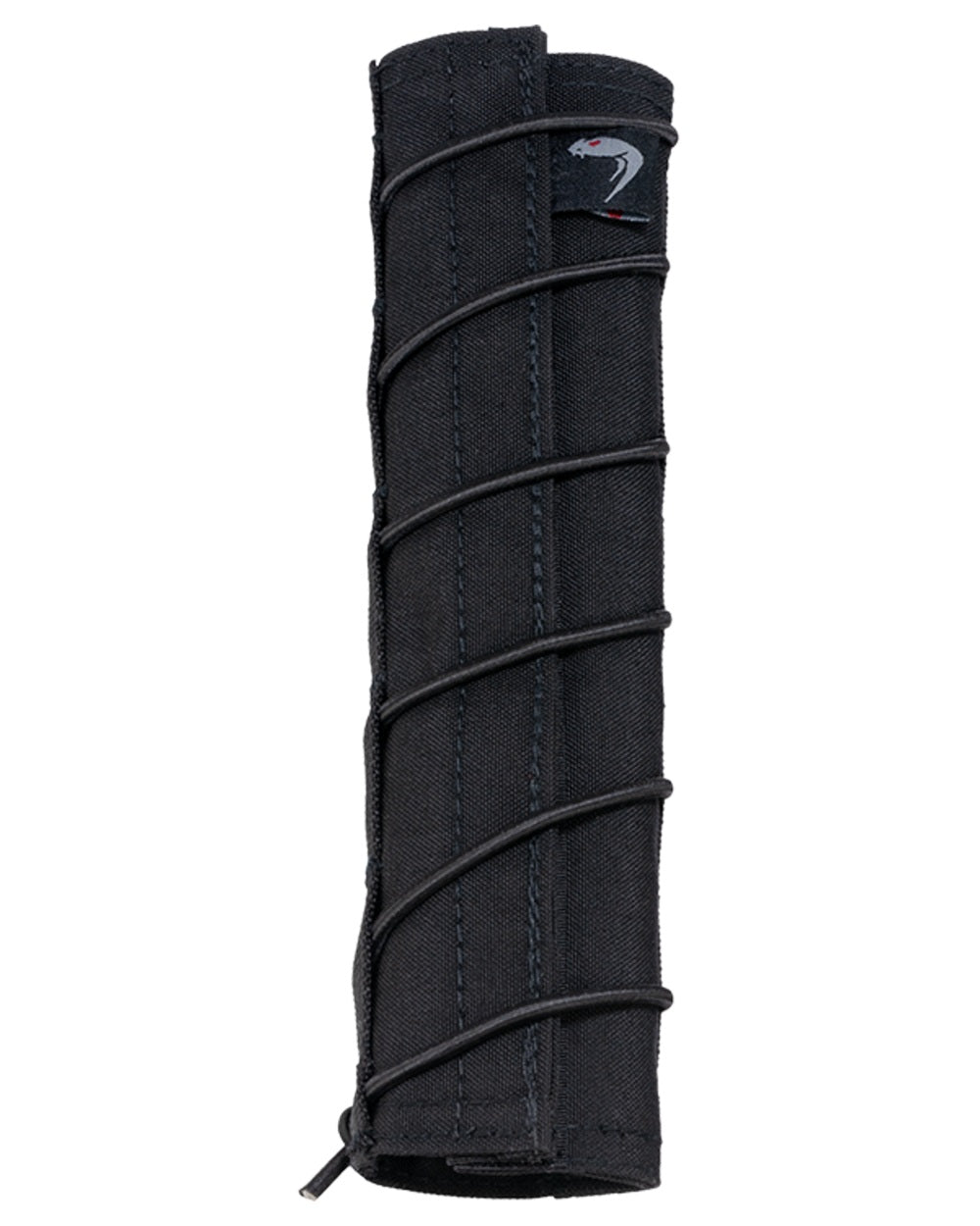 Black Coloured Viper Moderator Cover on white background 