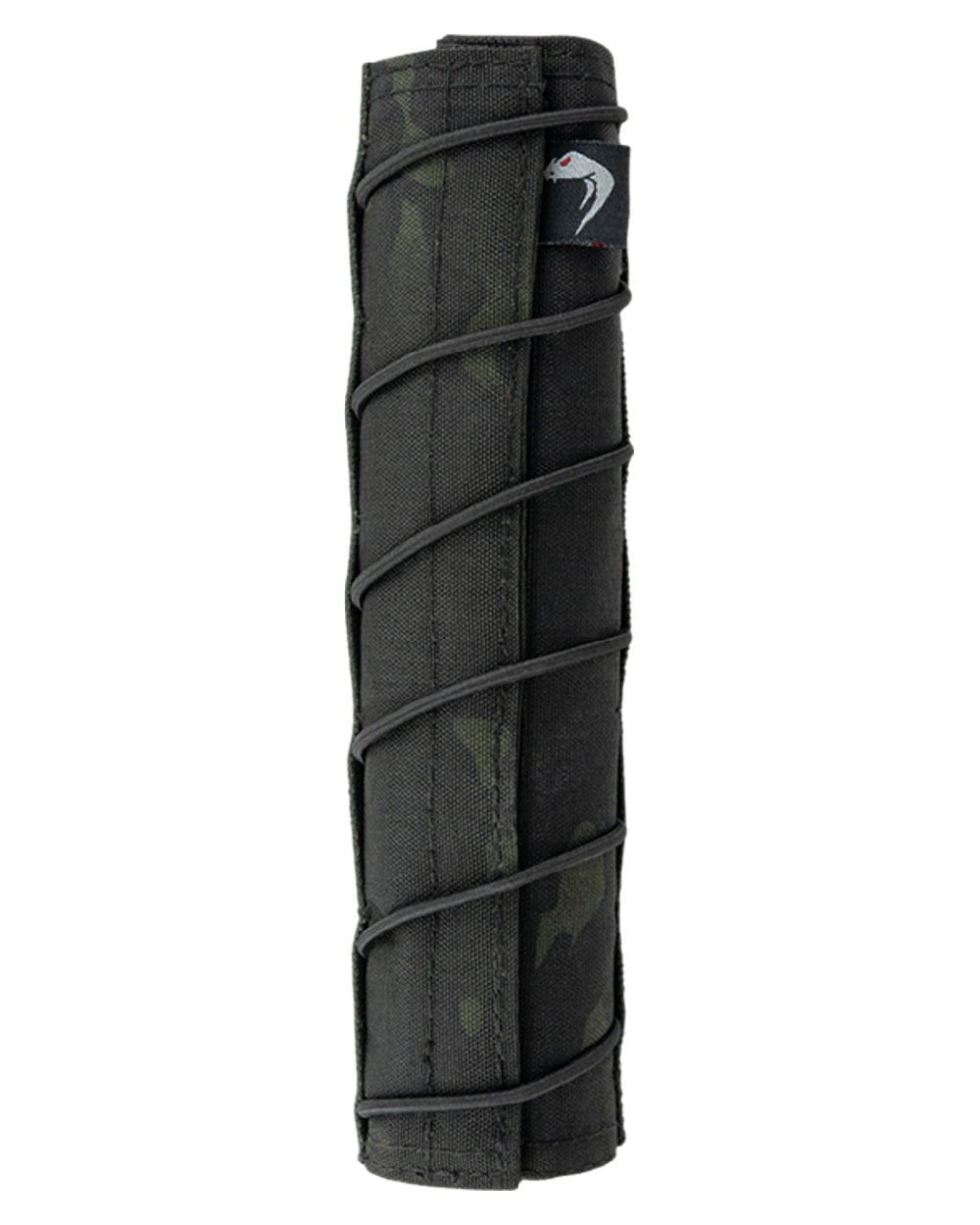 VCAM Black Coloured Viper Moderator Cover on white background 