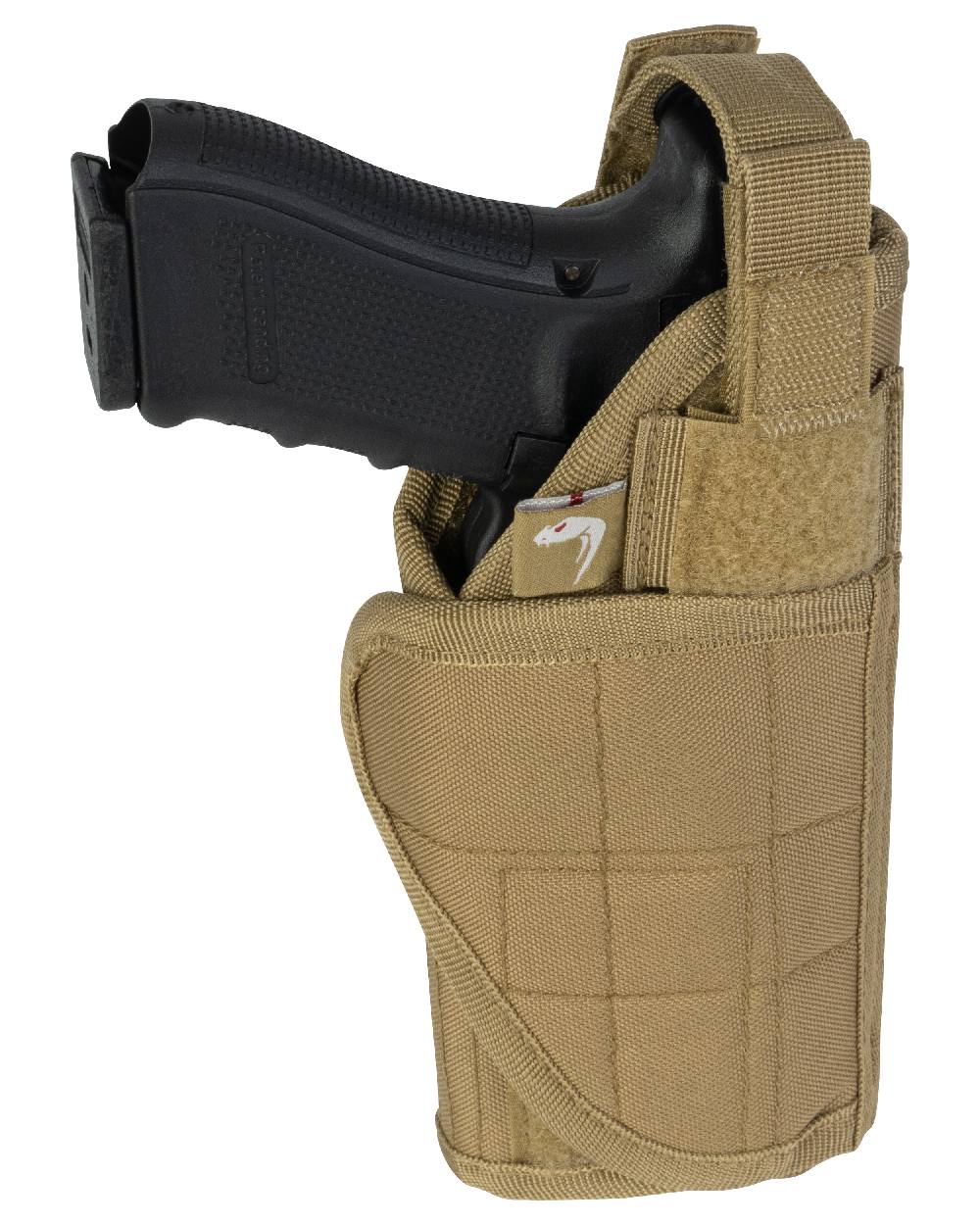 Coyote Coloured Viper Modular Adjustable Holster on white background 