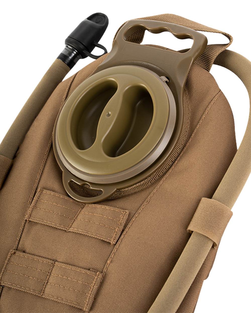 Coyote Coloured Viper Modular Bladder Pouch on white background 