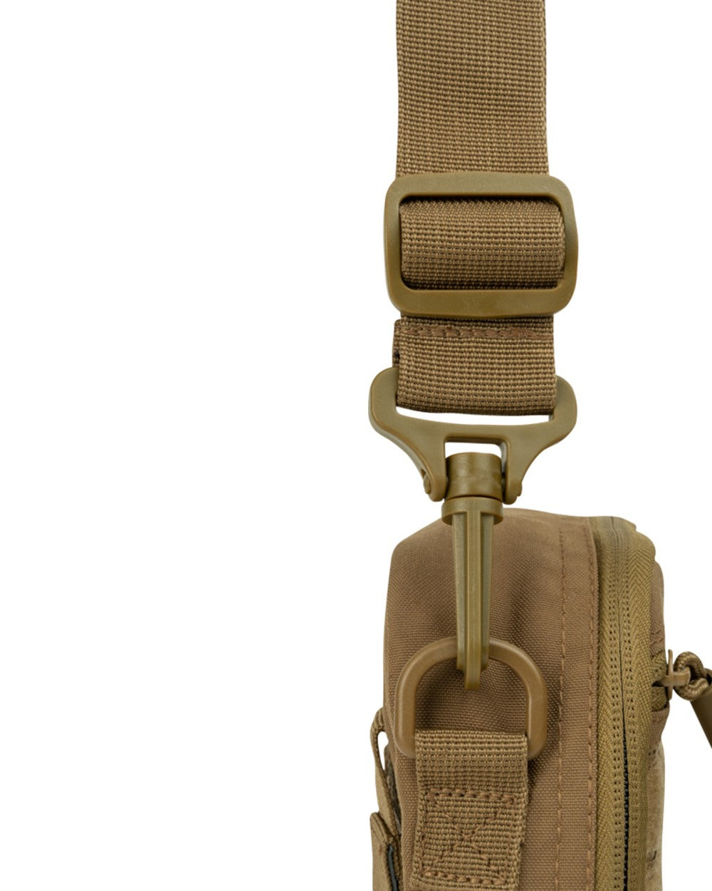 Dark Coyote Coloured Viper Modular Carry Pouch on white background 