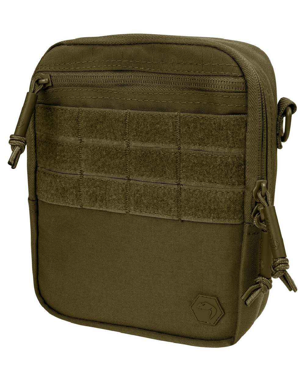 Green Coloured Viper Modular Carry Pouch on white background 