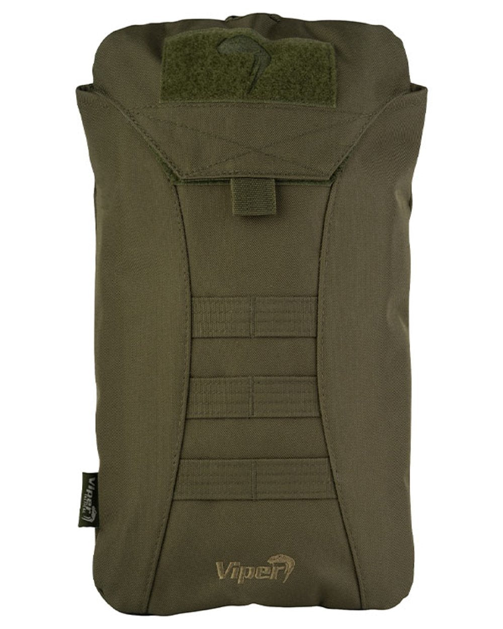 Green Coloured Viper Modular Hydration Pack on white background 