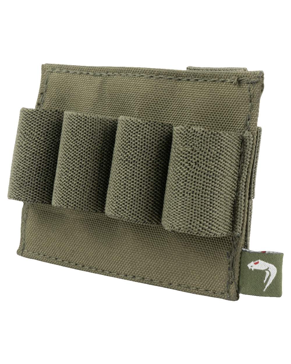 Green Coloured Viper Modular Shotgun Cartridge Holder on white background 