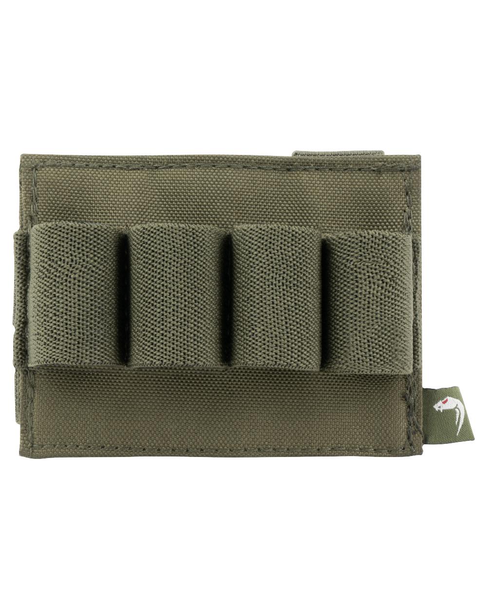 Green Coloured Viper Modular Shotgun Cartridge Holder on white background 