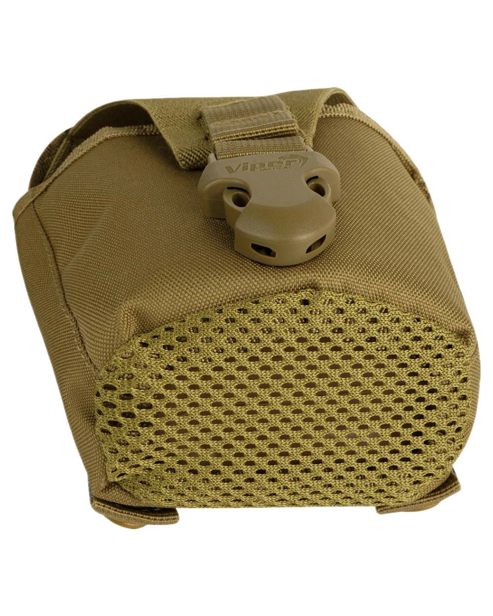 Coyote Coloured Viper Modular Water Bottle and Pouch on white background 
