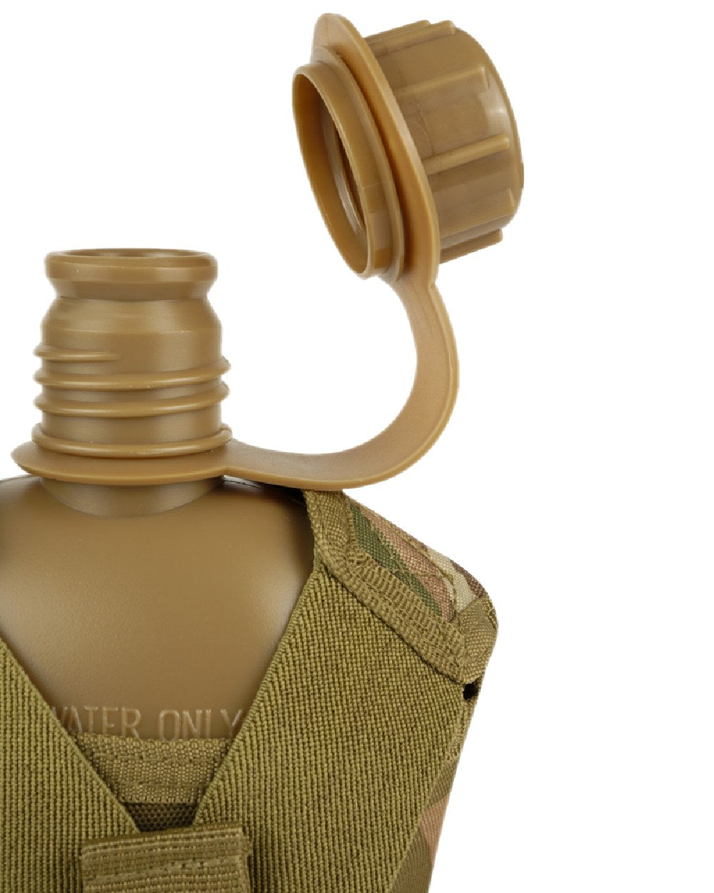 VCAM Coloured Viper Modular Water Bottle and Pouch on white background 