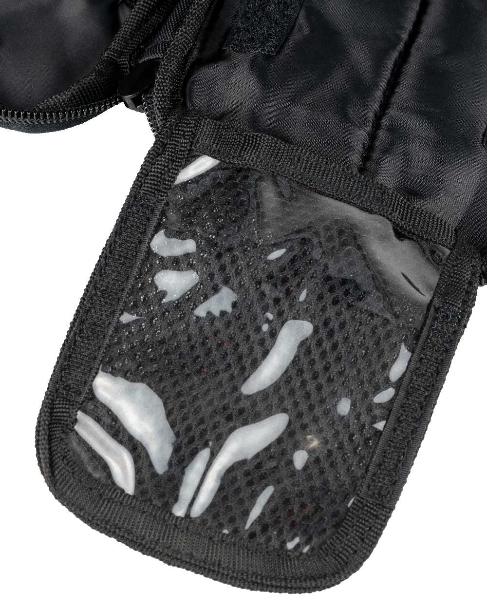Black Coloured Viper Operators Pouch on white background 