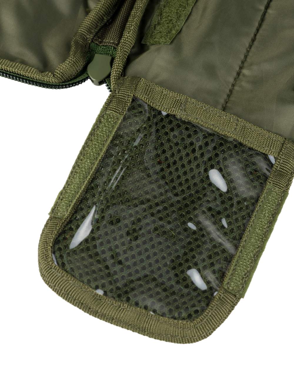 Green Coloured Viper Operators Pouch on white background 