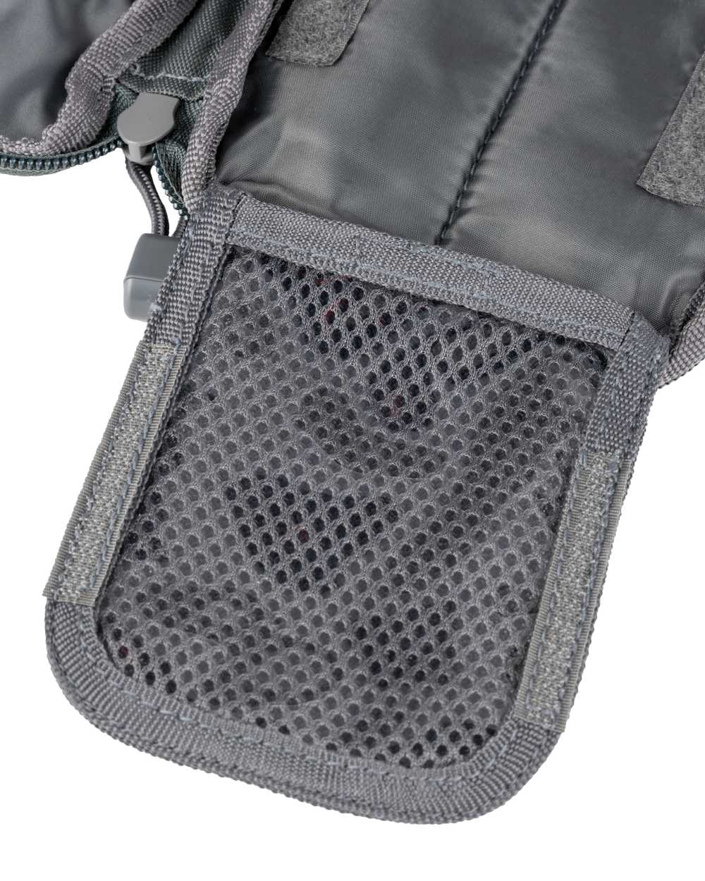 Titanium Coloured Viper Operators Pouch on white background 