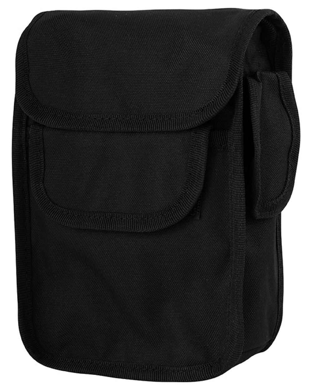 Black Coloured Viper Patrol Pouch on white background 