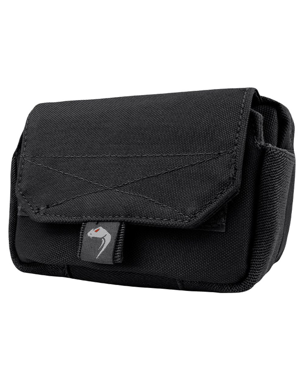 Black Coloured Viper Phone Utility Pouch on white background 