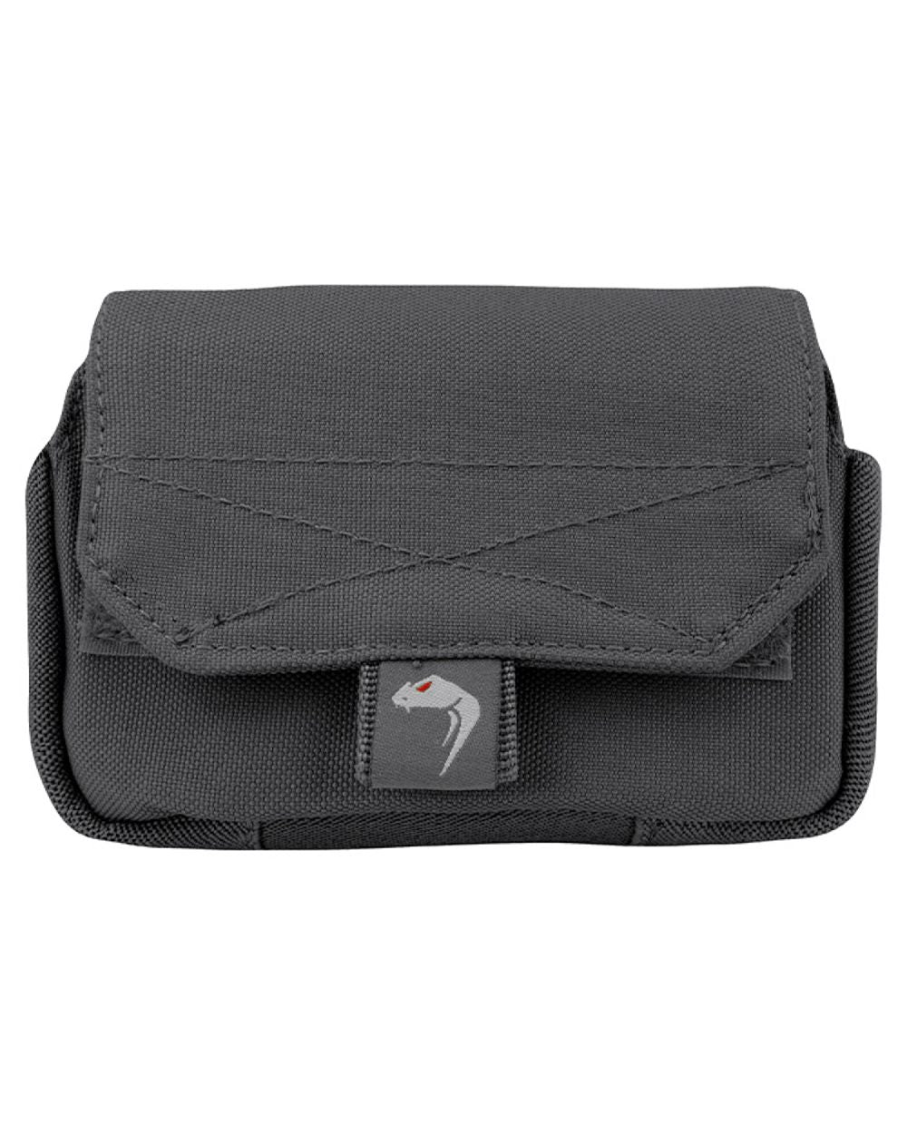 Titanium Coloured Viper Phone Utility Pouch on white background 