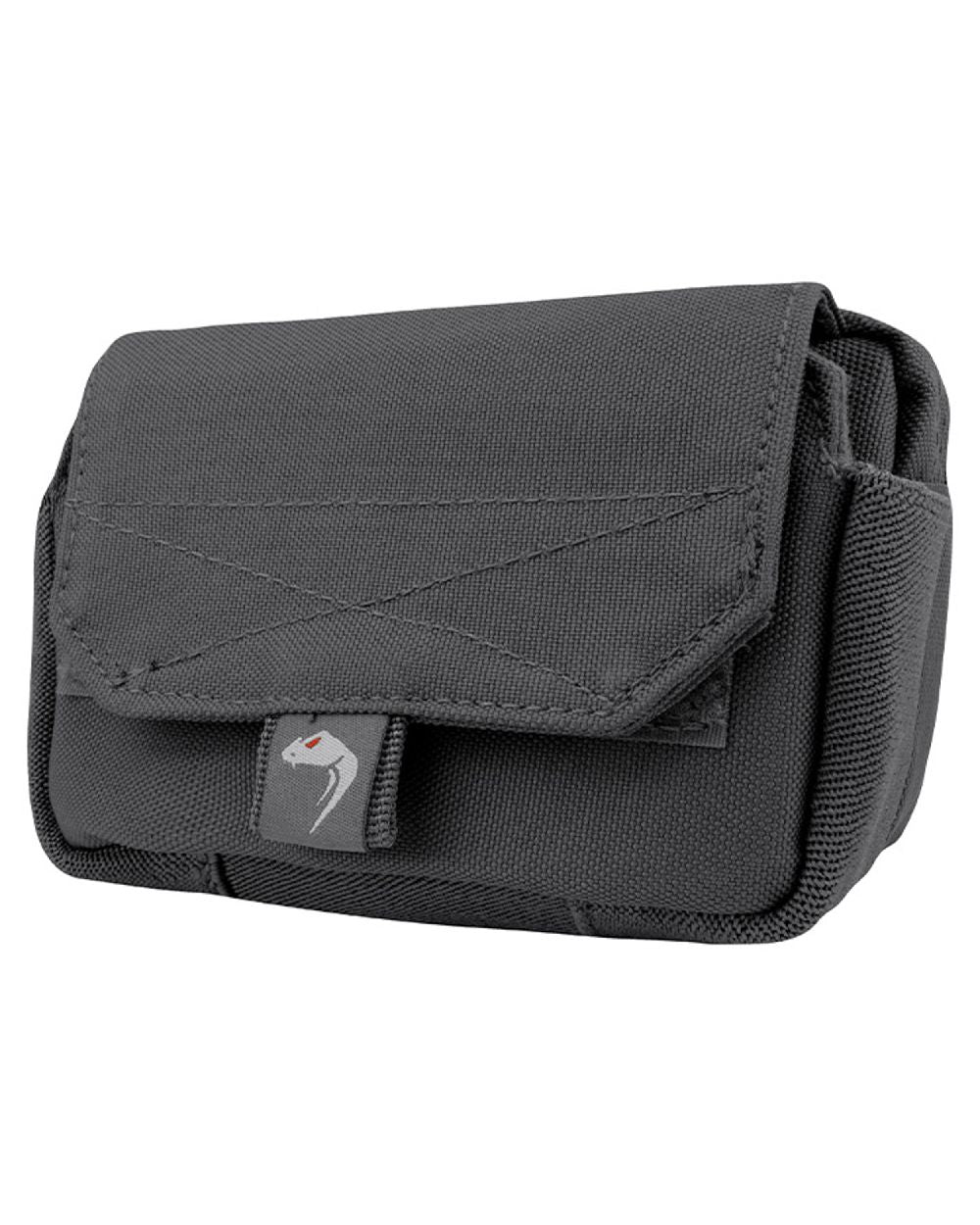 Titanium Coloured Viper Phone Utility Pouch on white background 