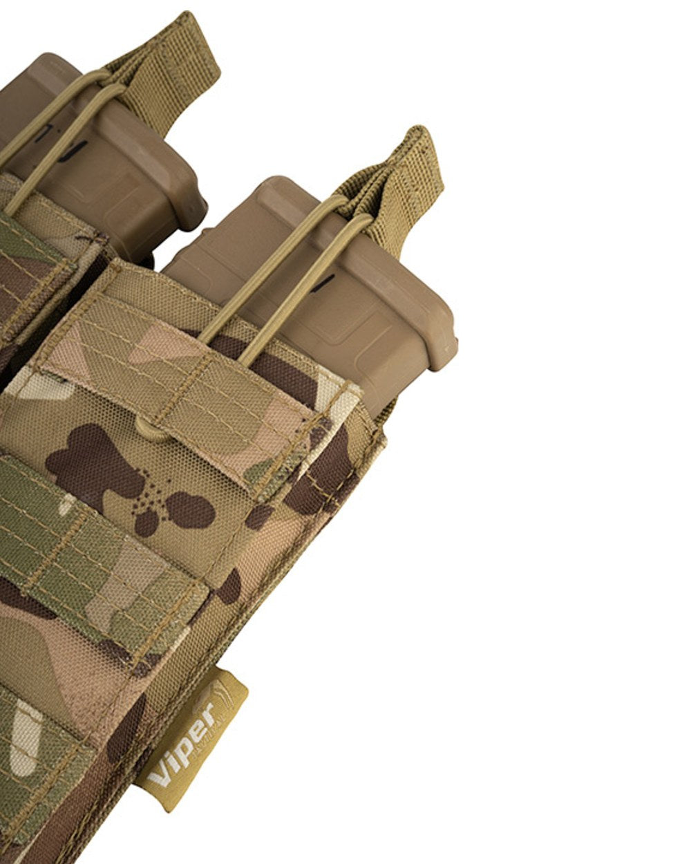 VCAM Coloured Viper Quick Release Double Mag Pouch on white background 