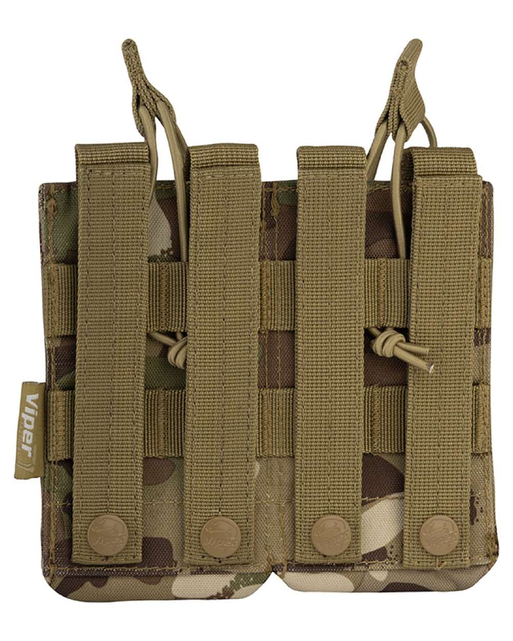 VCAM Coloured Viper Quick Release Double Mag Pouch on white background 