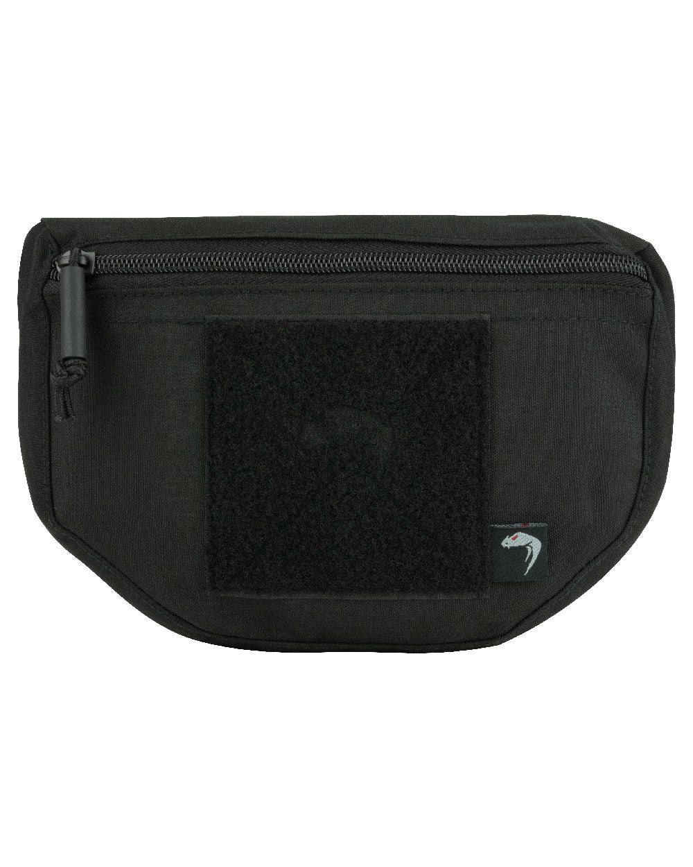 Black Coloured Viper Scrote Pouch on white background 