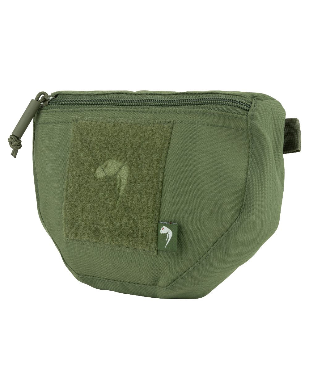 Green Coloured Viper Scrote Pouch on white background 