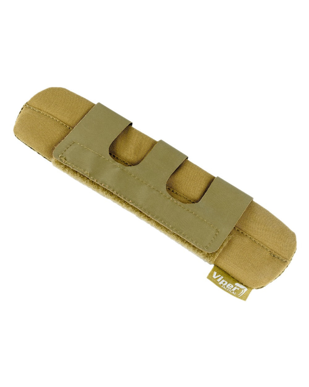 Dark Coyote Coloured Viper Shoulder Comfort Pads on white background 