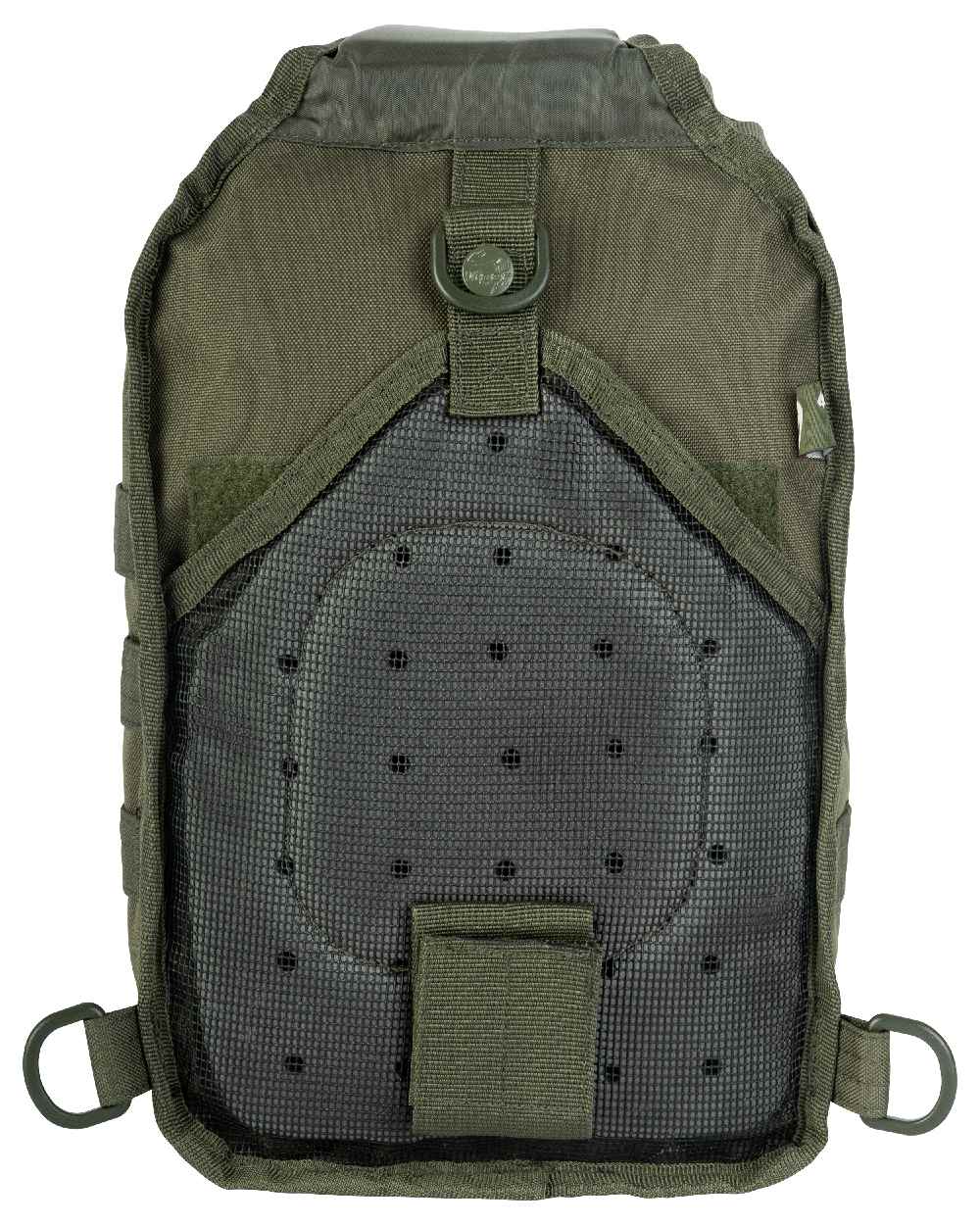 Green Coloured Viper Shoulder Pack on white background 