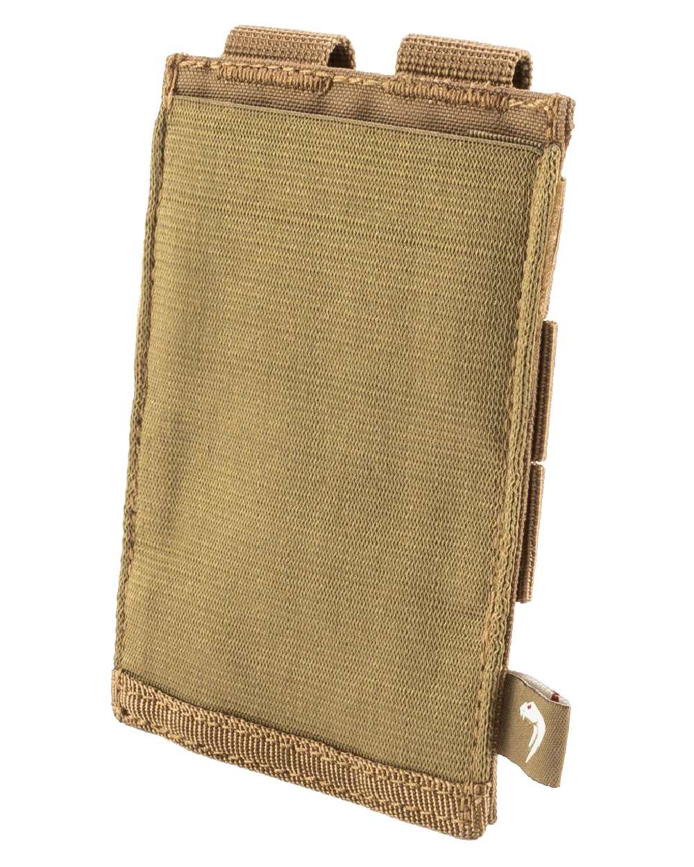 Dark Coyote Coloured Viper Single Rifle Mag Plate on white background 